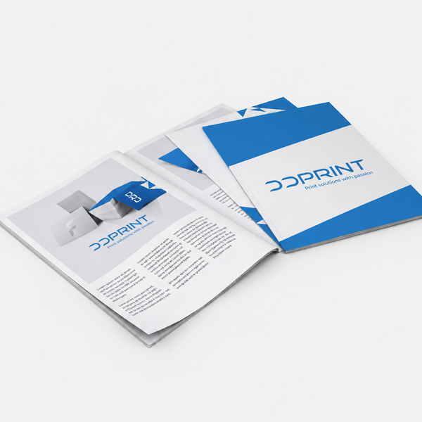 Magazine mit Rückendrahtheftung (Veredelung)