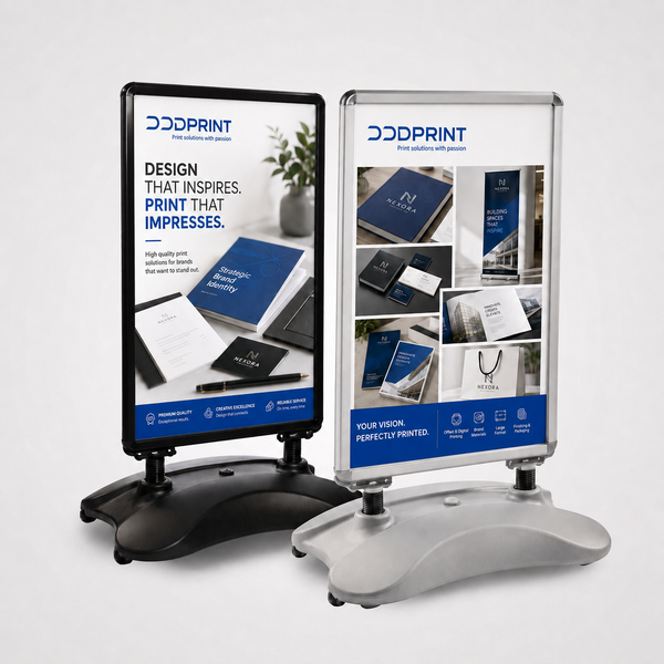 Kundenstopper Outdoor inkl. Druck
